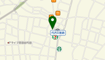 クラブツーファイブワンの地図画像