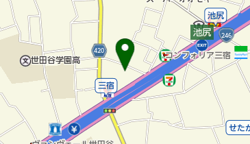 パンクラブの地図画像