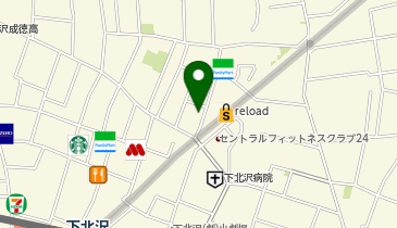 サウンドスタジオノア 下北沢店の地図画像