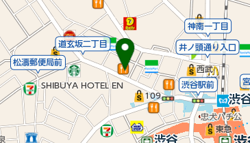 株式会社ニチワ渋谷営業所の地図画像