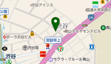 らくらく治療院の地図画像