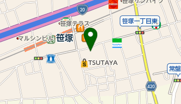 ミーツ笹塚店の地図画像