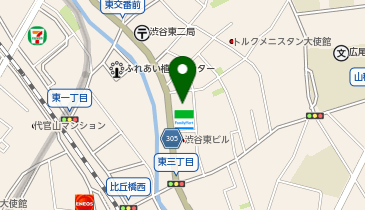 カギの救急車渋谷店の地図画像