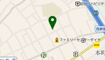 石田硝子店の地図画像