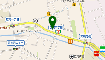 有限会社緑屋硝子店の地図画像