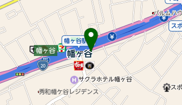 石井ロックサービス幡ヶ谷店の地図画像