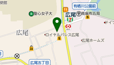 ニキティキ広尾店の地図画像