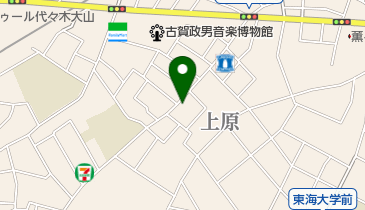 石野電気上原店の地図画像