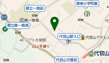 舞鳳書道院の地図画像