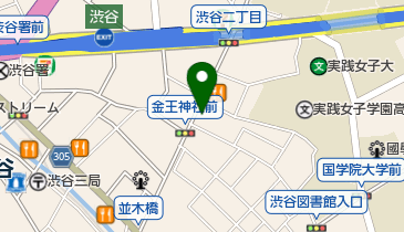 青山壹番館渋谷店の地図画像