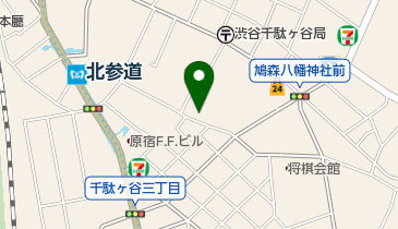 グレース宣教会東京千駄ヶ谷チャペルの地図画像
