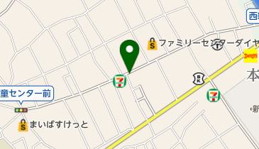 クリーニングすずながの地図画像