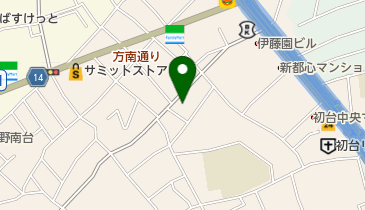 第一クリーニング店 本店の地図画像