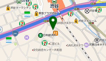 東京税理士会 渋谷支部の地図画像
