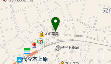 白菊化粧品店の地図画像