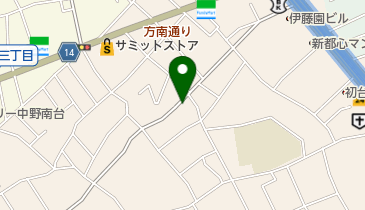 有限会社ナガサワの地図画像