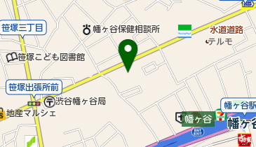 株式会社青巒の地図画像