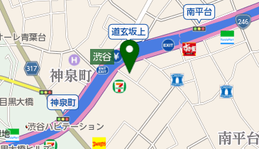 ハンディテクノ株式会社の地図画像