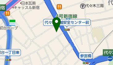 立正寺の地図画像