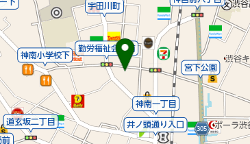 株式会社渋谷銃砲火薬店の地図画像