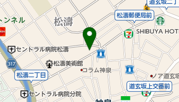 株式会社読売新聞社 販売所 渋谷区 渋谷販売所の地図画像