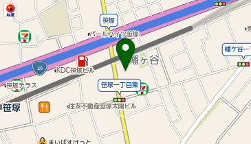 NAスポーツクラブA-1笹塚店の地図画像