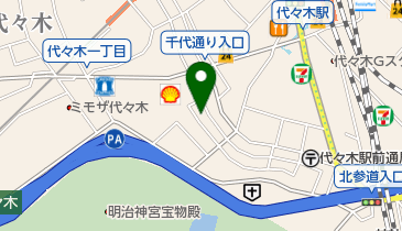 スポーツナロの地図画像