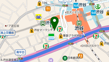 テニス846シブヤの地図画像