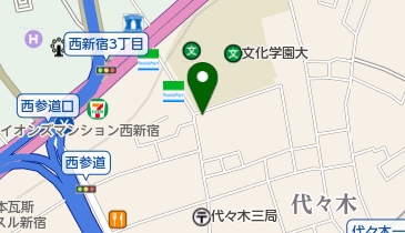 大原青果店の地図画像