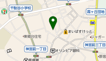 有限会社電脳組の地図画像