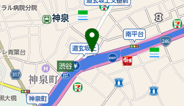 株式会社ロフトワークの地図画像