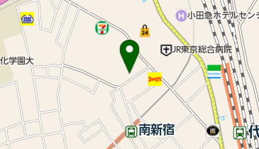 ヤクルト 東京ヤクルト販売世田谷事業所 代々木センターの地図画像