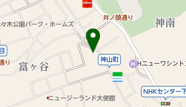 サロンドケイの地図画像