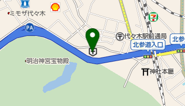 東海大学医学部付属東京病院の地図画像