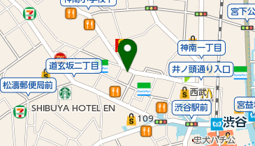 カインドオル渋谷店の地図画像