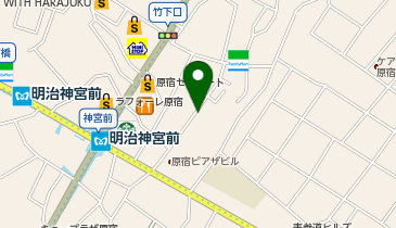 株式会社原宿シカゴ 神宮前店の地図画像