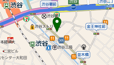 SHIBUYA・フレンズ動物病院美容室の地図画像