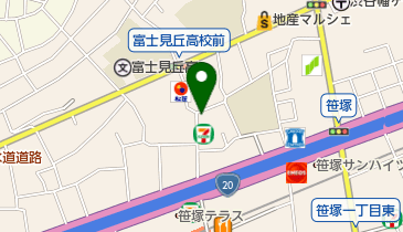 志賀米店の地図画像