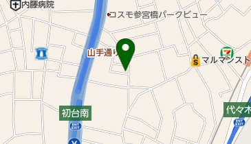 有限会社辰美屋商店の地図画像