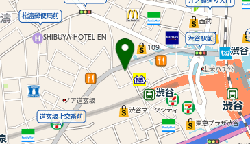 株式会社イワキ 渋谷店の地図画像