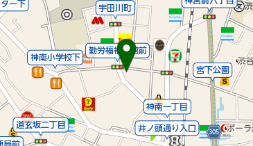 ねぎし 公園通り店の地図画像