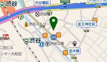 中央労働金庫 渋谷支店の地図画像
