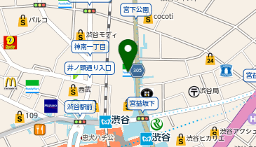 渋谷マトリクススタジオの地図画像