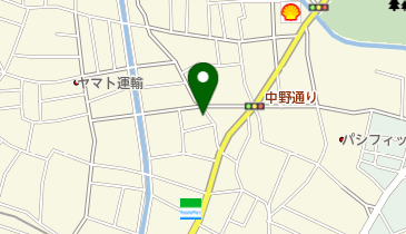 城西マッサージの地図画像