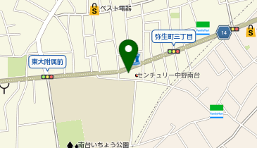 浜本接骨院の地図画像