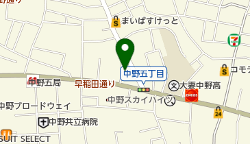 有限会社山田印章の地図画像