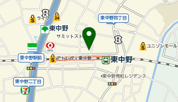 ホームインステッド東中野ステーションの地図画像