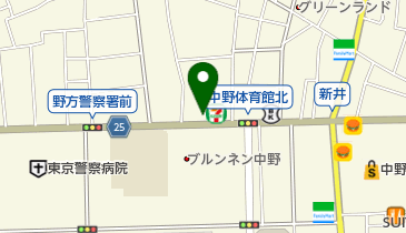 早稲田学習教室の地図画像