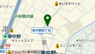 東中野小児発達ケアセンターの地図画像