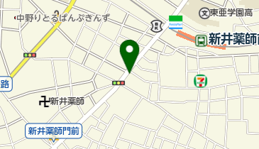 森田屋商店の地図画像